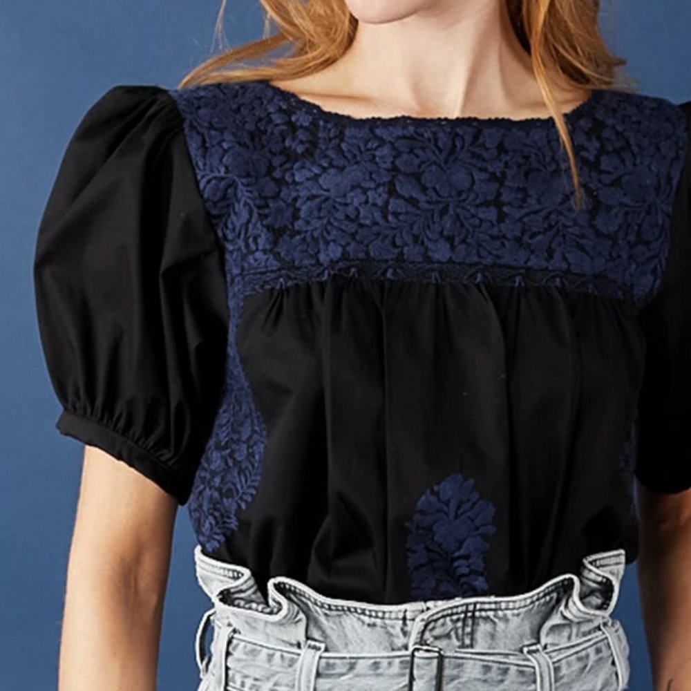 Mi Golondrina Carolina Blouse NWT